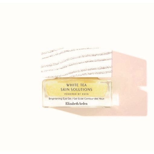 Elizabeth Arden White Tea Skin Solutions Brightening Eye Gel Contorno de ojos reduce primeros signos de la edad ilumina revitaliza y suaviza líneas 15 ml