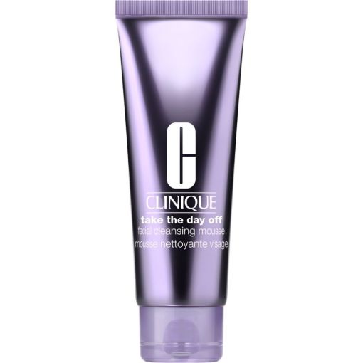 Clinique Take The Day Off Facial Cleansing Mousse Limpiador facial sedoso elimina maquillaje grasa y otras impurezas para una piel limpia y fresca 125 ml