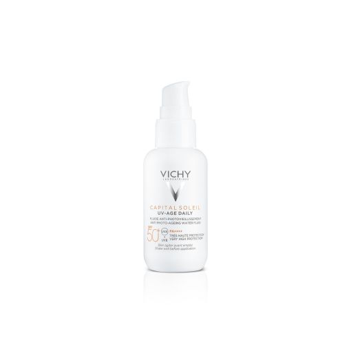 Vichy Capital Soleil Uv-Age Daily Spf 50+ Protector solar antifotoenvejecimiento previene manchas y arrugas 40 ml
