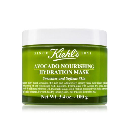 Kiehl'S Avocado Nourishing Hydration Mask Mascarilla de aguacate hidratante refuerza la piel aportando sensación de suavidad