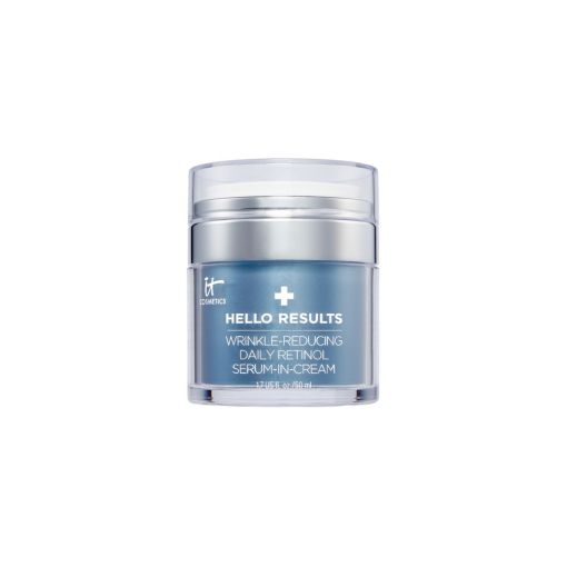It Cosmetics Hello Results Serum-In-Cream Sérum en crema con retinol antiarrugas mejora firmeza de la piel y reduce líneas de expresión 50 ml