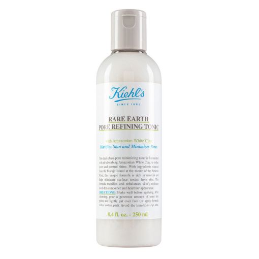 Kiehl'S Rare Earth Pore Refining Tonic Tónico facial bifásico elimina suciedad grasa y toxinas reduciendo el brillo y matificando la piel 250 ml