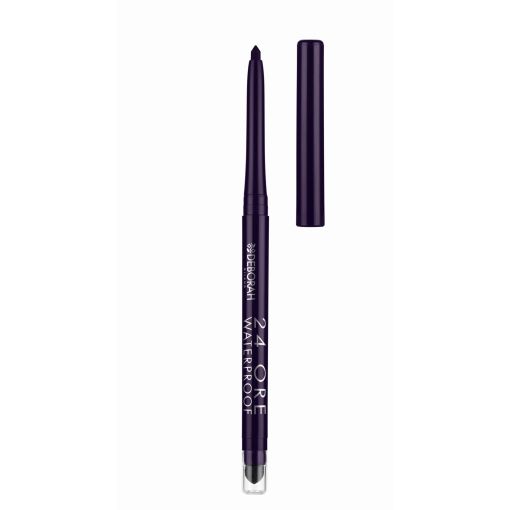 Deborah Milano 24h Ore Waterproof Delineador de ojos automático punta ultrasuave trazado precisión y pigmentado de larga duración