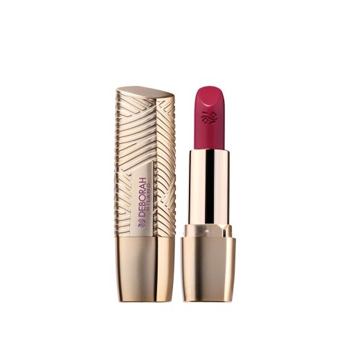 Deborah Milano Milano Red Barra de labios de textura suave y cremosa ofrece color intenso brillante y muy confortable