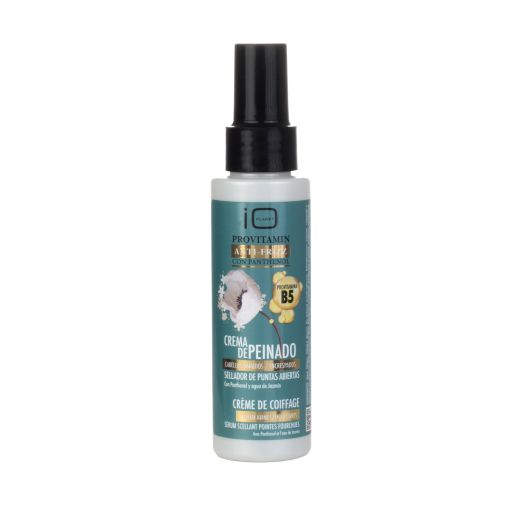 Io Planet Provitamin Anti-Frizz Crema De Peinado Crema de peinado con panthenol sellador de puntas abiertas para cabellos dañados o escrespados 100 ml