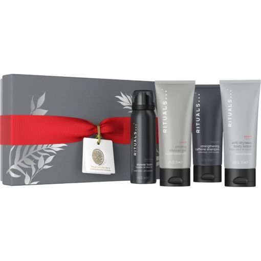 Rituals Homme Estuche Rutina de baño relajante y equilibrante con bambú menta japonesa y madera de cedro