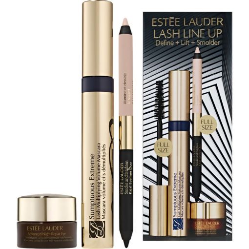 Estee Lauder Lash Line Up Estuche Máscara de pestañas y delineador multiplica magnifica y alarga mirada más grande y seductora