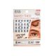 Ardell Pestañas Postizas Naked Trios + Pegamento Pestañas postizas individuales en trios curvatura suave y acabado natural hasta 3 días 32 uds