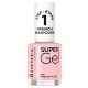 Rimmel London Super Gel French Manicure Esmalte de uñas ofrece hasta 14 días de color y brillo en gel sin necesidad de lámpara uv