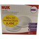 Nuk Ultra Dry Discos Protectores Formato Especial Discos de lactancia extremadamente absorbentes para un ajuste perfecto 60 uds