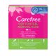 Carefree Cotton Feel Normal Aloe Protegeslips Protegeslip 100% transpirable ofrece protección suave y sensación refrescantre 56 uds
