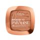 L'Oreal Bronze To Paradise Polvos compactos bronceadores textura ligera y natural efecto buena cara