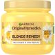 Original Remedies Hair Remedy Tesoros De Miel Mascarilla Intensa Reparadora Mascarilla intensa reconstituyente para el cabello dañado y quebradizo repara protege y da fuerza 340 ml