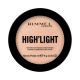 Rimmel London High'Light Buttery-Soft Highlighting Powder Polvos iluminadores con pigmentos reflectantes para cpnseguir un resplandor brillante y homogéneo