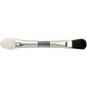 Artdeco Eyeshadow Duo Applicator Transparent Aplicador doble para sombras de ojos con extremo de espuma y pincel redondeado