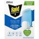 Raid Trampa Led Aparato + Recambio Trampa eléctrica para mosquitos e insectos voladores quedan atrapados en un soporte adhesivo oculto