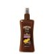 Hawaiian Tropic Glowing Protecion Dry Spray Oil Spf 15 Aceite solar corporal bronceador para piel ultrasuave hidratada y brillante 200 ml