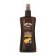 Hawaiian Tropic Protective Dry Spray Oil Mist Spf 30 Aceite solar ofrece piel ultrasuave hidratada y brillante con coco y aceite de argán 200 ml