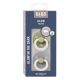 Bibs Chupete Colour Pacifier Glow In The Dark Látex 0-6m Talla 2 Chupete nocturno de caucho natural con anillas que brillan en la noche 2 uds