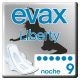 Evax Compresas Liberty Noche Compresas de noche con alas flexibilidad y absorción extraordinaria 9 uds