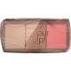 Deborah Milano Contour & Sculpt Face Trio Palette Paleta de colorete y contorno de textura sedosa y altamente pigmentada para acabado luminoso