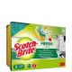 Scotch Brite Estropajo Fresh Scrub Sponge Estropajo limpieza fuerte para la vajilla sin que quede comida atrapada en el estropajo 2 uds