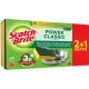 Scotch Brite Estropajo Classic Scrub Sponge Formato Especial Estropajo ideal para eliminar la grasa y los restos de comida incrustados en ollas y sartenes