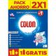 Colon Limpia Lavadoras Todo En 1 Pack Ahorro Limpia lavadoras elimina suciedad y protege con aroma original 2x250 ml