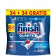 Finish Lavavajillas Powerball Quantum Formato Especial Lavavajillas a máquina en cápsulas poder desengrasante elimina manchas resecas