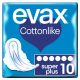 Evax Compresas Cottonlike Super Plus Compresas con alas te ayudan a mantenerte totalmente limpia y sin rastro de olor