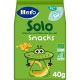 Hero Solo Bio Snacks Eco Guisantes Y Maíz Snacks no fritos sin conservantes ni colorantes y sin sal añadida a partir de 10 meses 40 gr