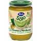 Hero Solo Tarrito Crema De Verduras Brócoli Guisantes Y Calabacín Tarrito natural sin gluten de textura suave para alimentación natural y nutritiva a partir de 6 meses 190 gr