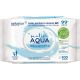 Salustar Natur Agua Papel Higiénico Húmedo Papel higiénico húmedo limpieza profunda y delicada con 99% agua y fibras naturales 100 uds