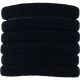 Beter Coleteros Clásicos Negros Trendy Classics Gomas para el cabello sujetan firmemente sin dañar 6 uds