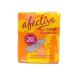 Afectiva Con Super Absorbente Compresas Compresas super absorbentes plegadas en bolsa individual 20 uds