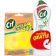 Cif Estropajo Scrub Daddy+ Limpiador Crema Original Gratis Estropajo de limpieza de dos lados no raya absorbe líquidos y limpia la superficie seca