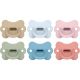 Suavinex Chupete Butterfly Tetina Fisiológica Xs Pro 0-6m Silicone Chupete de silicona reversible con cuello más fino y ancho minimiza adhesión de pelusas y partículas de suciedad 1 ud