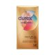 Durex Preservativos Real Feel Regular Fit Preservativos ideales para los alérgicos al latex para una sensación piel con piel 12 uds