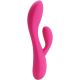 Plus One Vibrador Dual Vibrating Massager Vibrador de silicona con 10 ajustes de vibración ofrece estimulación para clítoris y punto g