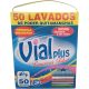 Vialplus Limpieza Total Detergente Detergente en polvo gran poder de limpieza y frescor 50 lavados 2520 gr