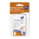 Senti2 Hidrocoloides Apósitos Para Ampollas Apósitos hidrocolóides 100% transpirables e impermeables ofrecen alivio de dolor instantáneo y fijación prolongada 5 uds