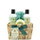 Becasan Nature Oliva Bath Gift Set Rutina de baño relajante para cuidado corporal ideal para regalar