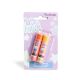 Martinelia Magic Ballet Duo Lip Balm Bálsamo labial sabor a fresa y arándano ideal para regalar a tu amigo especial 2 uds