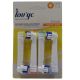 Lov'Yc Cepillo De Dientes Flexo Suave Recambio Cepillo de dientes eléctrico para una higiene dental adecuada 4 uds