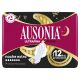 Ausonia Ultrafina Noche Extra Compresas 12h Compresas de noche con alas de doble cobertura para protegerte hasta 12 horas  uds
