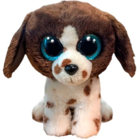Beanie Boos Muddles Dog Peluche suave y agradable al tacto ideal para regalar