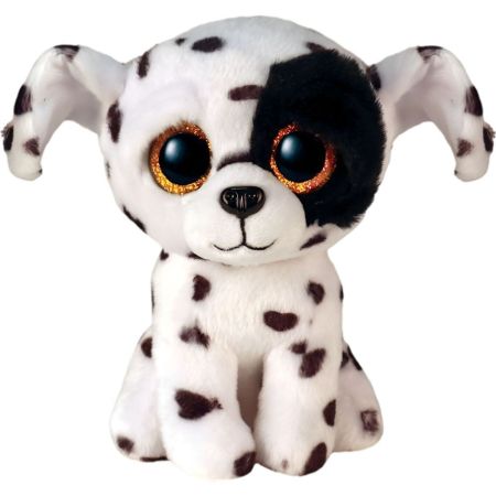 Beanie Boos Luther Spotted Dog Peluche suave y agradable al tacto ideal para regalar