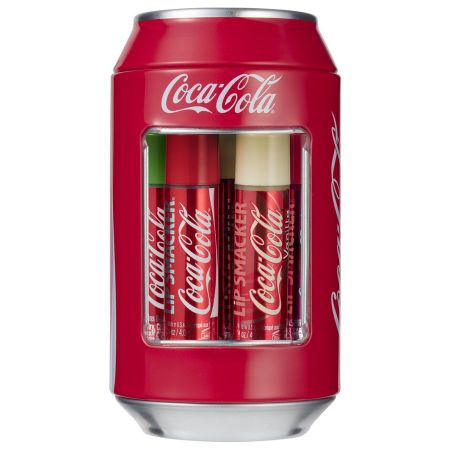 Lip Smacker Coca Cola Bote Metálico Bálsamos labiales de diferentes sabores