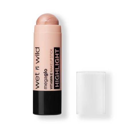 Wet N Wild Megaglo Vitamin E Makeup Stick Hightlight Iluminador en barra de textura suave y aterciopelada realza dando color al rostro con vitamina e