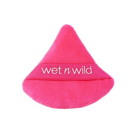 Wet N Wild Powder Puff Houppette Esponja de maquillaje para polvos compactos o sueltos difumina sin esfuerzos para acabado impecable